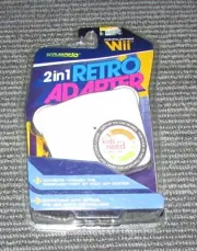 Komodo 2 in 1 Retro Adapter for Nintendo Wii Brand New / Fast Shipping