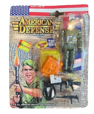 Vintage Remco K-Mart American Defense Action Figure 7040 NEW Green Beret READ #2