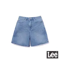 在飛比找蝦皮商城優惠-Lee 涼感 彈性牛仔短褲 女 Regional 中藍洗水 