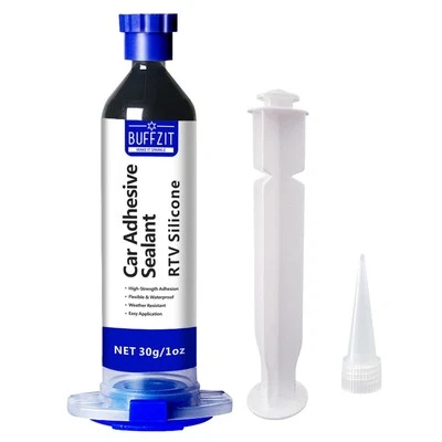 Black Silicone Sealant RTV 100% Waterproof for Car -...
