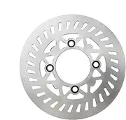 Motorcycle Front Rear Brake Disc Rotor Set Motorcycle 185mm 195mm 230mm Steel Fr&on&t Rear Wheel Disc Brake Disk Rotor Plate For Dirt Pit Bike Off Road(230mm)