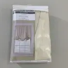 VTG New Kmart Country Living Tie Up Shade Curtain, Sail Cloth in Color Natural