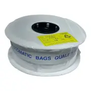 Elkay Kwik-Fil Open Poly Bags 1.4 mil 3" x 8.5" Clear, 2,000 Bag Roll 5CPK6
