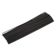 Pack of 100 Fiber Reed Diffuser Sticks 12"x3mm for Aroma Fragrance Black