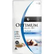 Optimum Furball Chicken Dry Cat Food - 2kg