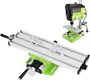 Milling Working Cross Table,Compound Drilling Slide Table Workbench | Double Guide Rail, High Precision Milling Machine Table for Milling Machines