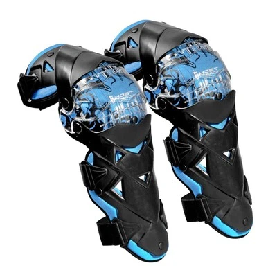 Motorcycle Elbow Knee Protector,Three Sections Knee Shin Guard Pads for