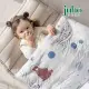 【韓國 Juho deco】兒童抗敏防蹣睡袋-愛作夢的熊(附收納袋)