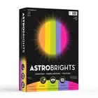 Astrobrights Color Card Stock, Letter, 65 Lb, Happy Assortment, 250-Sheets