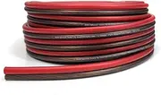 KnuKonceptz Kord Speaker Kable 12 Gauge Oxygen Free Copper Speaker Wire 50' Red/Black, KRD12RBK-50