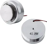 Resonance Speaker, 50MM All Frequency Resonance Speaker, 2Inch Vibration Strong Bass Louder Speaker for Equipment Sound Playback and Sound Expand (4 Ω 25 w)