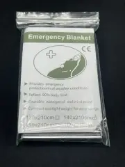 4 Pack Emergency Mylar Thermal Blankets Space Blanket-Survival Camping Blanket