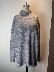 Morgan Taylor, Grey Pull Over Knit Sweater, 3X, NWT