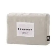 Bambury French Flax Linen Quilt Cover Set