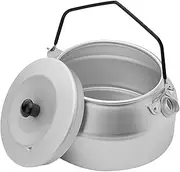 CAMPING KETTLE Stainless Steel Induction Kettle | Camping Aluminium Alloy | Portable Pot with Handle for Hiking, Hiking, Picnics and Gardens