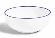RICHARD BRENDON LINE CEREAL BOWL - COBALT BLUE -14.5 cm - NEW