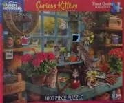 White Mountain Puzzles 'CURIOUS KITTENS' By Steve Read 1000pc Jigsaw Puzzle NEW