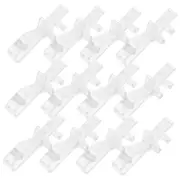 20 Pcs Plastic Valance Clips for Indoor Curtains and Window Blinds Vertical B...