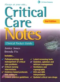 在飛比找三民網路書店優惠-Critical Care Notes ― Clinical