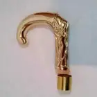 Designer Brass Axe Head Handle Only Victorian Wooden Walking Stick cane Gift