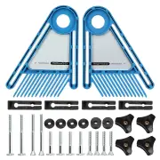 Mohoo Upgraded Double Feather Board Adjustable Woodworking Safety Device Feather-Loc for Router Table Saws