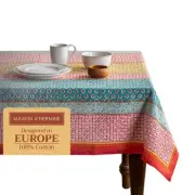 Table Cloth Rectangle Table 100% Cotton 60 x 90 Inches Tablecloth Reusable De...