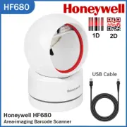 Honeywell HF680 Barcode Scanner with USB Cable Wired 1D 2D Bar Code Reader Withe