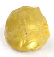 DYED 457.5 Ct Natural Yellow Sapphire Rough IGL Certified Loose Gemstone 5MSZ