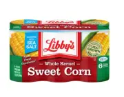Libby's Whole Kernel Sweet Corn, 15.25 oz (6 Cans)