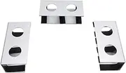 Jectse Metal Under Desk Shelf Holder, Under Desk Laptop Mount Aluminum Alloy Anti Scratch for Cable Box (Silver)