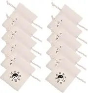 Toddmomy 10pcs Skipping Rope Storage Bags DIY Harvest Treat Bags Linen Pouch for Jewelry Mini Burlap Bags Mini Spice Bag Linen Candy Bag Handmade Sachet Pouch Fabric