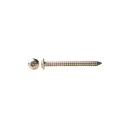 #8x3/4 Button Head Torx Tamper Proof Sheet Metal Screw, AB, STAINLESS STEEL, SEL