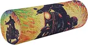 Amooorous Motorbike Truck Colorful Neck Roll Cushion Support 17 Round Cushion Insert Cylinder Cushion Neck Support Car almohada para rodillas