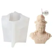 Silicone Buddhas Statue Mold Cake Chocolate Making Tool