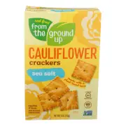 Cauliflower Crackers Original 4 Oz(Case Of 6) By From The Ground Up