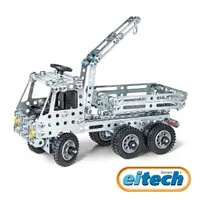 在飛比找momo購物網優惠-【德國eitech】益智鋼鐵玩具-起重機卡車(C301)