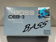 BOSS CEB-3 Bass Chorus Pedal MIB NEW OLD STOCK w/paperwork!!!
