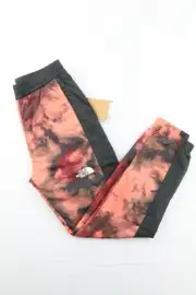 The North Face Womens Hydrenaline WindWall Pants Mesh Lined Black Muliti Hicking