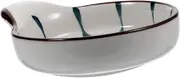 MAGICLULU Ceramic Dipping Bowl Elegant Condiment Dish for Sauces Appetizers Charcuterie for Parties Celebrations and Home Use