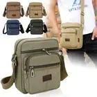 NEW Small Mens Womens Cross Body Canvas Designer Bag Satchel Messenger Bags