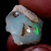 10.20 CTs Ethiopian Opal Welo Fire Rough CRYSTAL AAA Cutting Gemstone USA DEALER