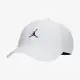 【NIKE 耐吉】休閒帽 籃球 J CLUB CAP US CB JUMPMAN 中 白(FD5185100)