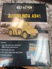 ITALIAN ARMY AUTOBLINDA AB41 - Bolt Action WWII Warlord Games New!