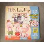 「二手」 九成新 三隻小豬『4D書』THE LITTLE THREE PIGS AUGMENTED REALITY