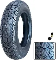 Electric Scooter Tire, 3.00-10 Anti-Skid Snow Vacuum Tire, Thick Wear-Resistant Explosion-Proof, Strong Grip, Suitable for Motorcycle Accessories