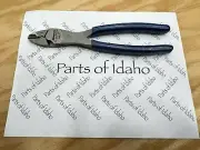 Snap on Tools USA NEW 9” POWER BLUE Soft Grip Wire Terminal Crimping Tool 29ACF