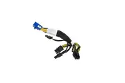 Supermicro CBL-PWEX-1060 8Pin Right Angle CPU to Two 6+2Pin 16cm GPU Power Cable