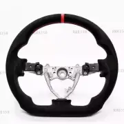 Alcantara Leather Sport Flat Steering Wheel For Toyota FJ Cruiser XJ10 2007-2017