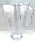 Sunbeam / Oster Blender Jar, Plastic, Cloverleaf, 083818-002-089