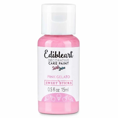 PINK GELATO EDIBLE ART PAINT 15ml